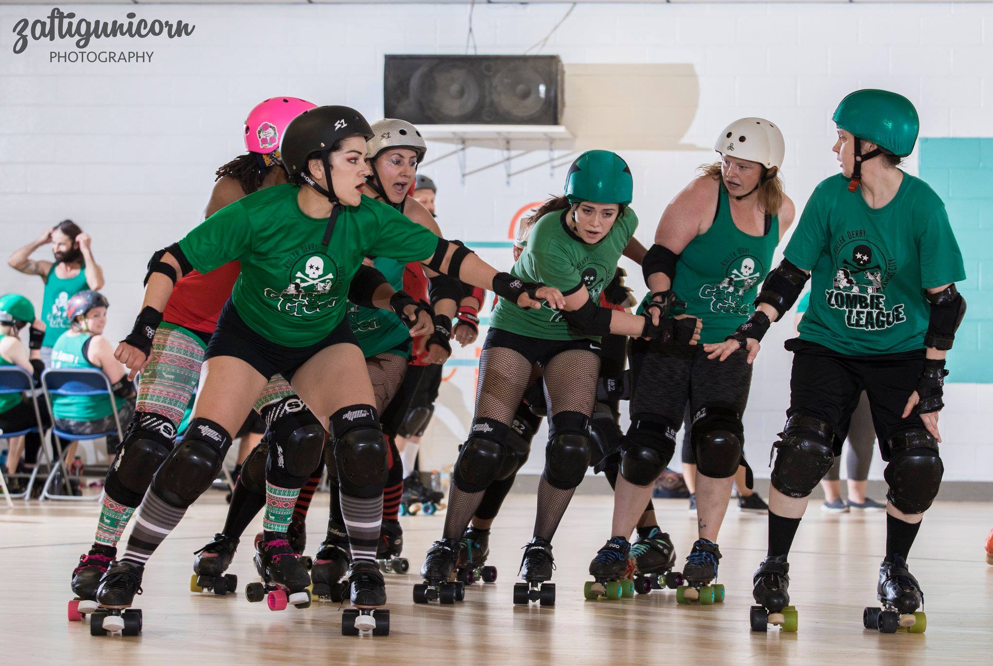 Zombie League Fountain City Roller Derby recreational team